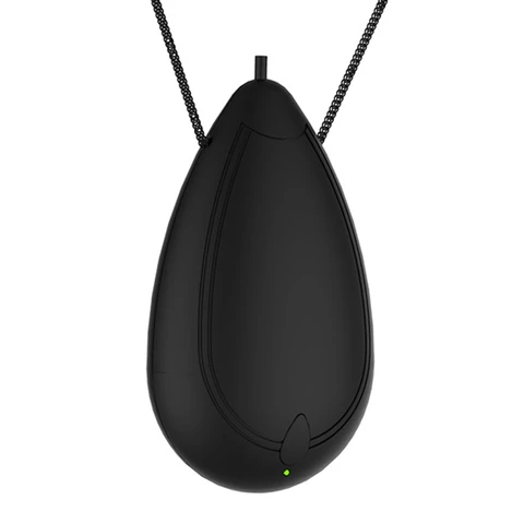 Wearable Air Purifier, Personal Travel Size Air Purifier, Necklace & Portable USB Charging Smoke Purifier