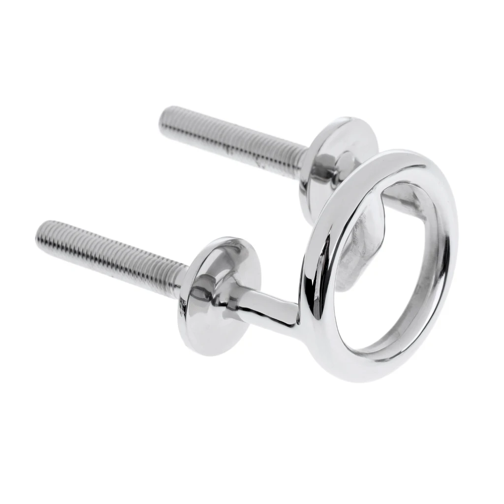 Stainless Steel Marine Boat Water Ski Tow Rope Hook Bracket Transom Mount