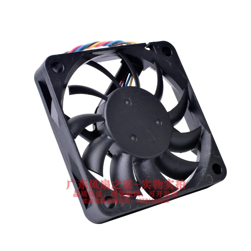 original DA06010B12U 6010 12V 0.40A 6CM ultrathin pwm temperaturecontrolled cooling fan