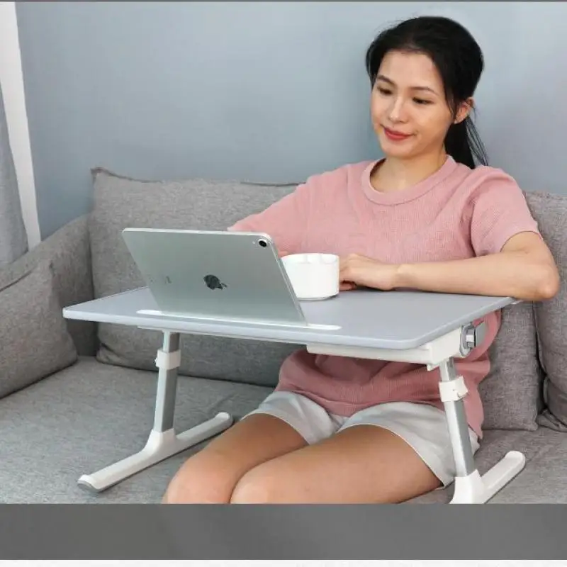 Складной столик для ленивых в кровати регулируемый подъемный ноутбука небольшой