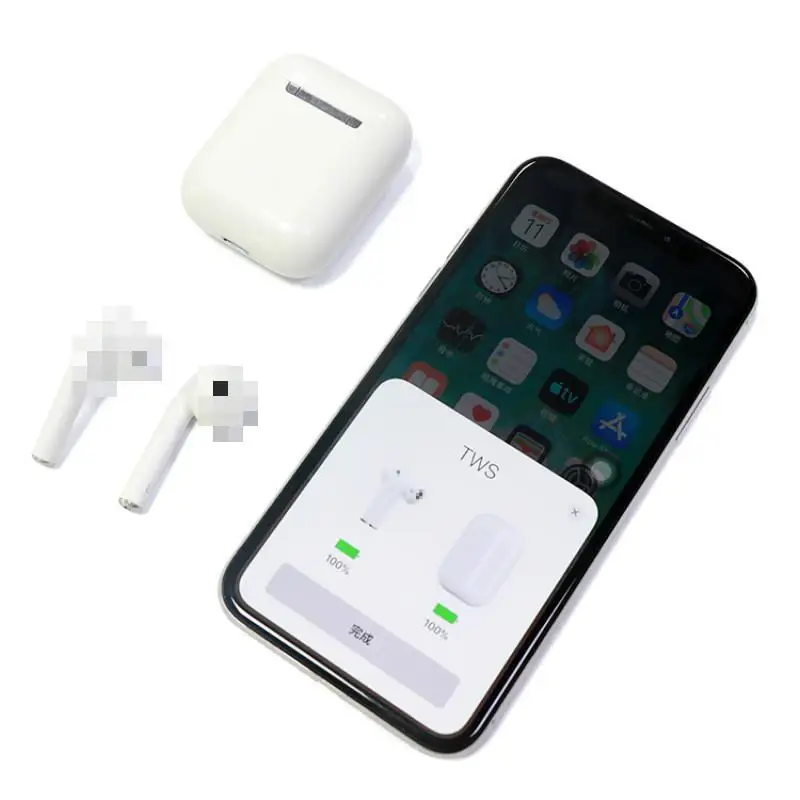 

Automatic Pairing Smart Touch headphone Noise Canceling TWS 5.0 Wireless Earbuds i22 tws Pop-up window Bluetooth earphone