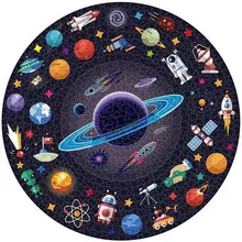 Puzzle de 25 pouces avec espace de 1000 pièces, Puzzle en papier à décompression, jouets éducatifs pour enfants et adultes