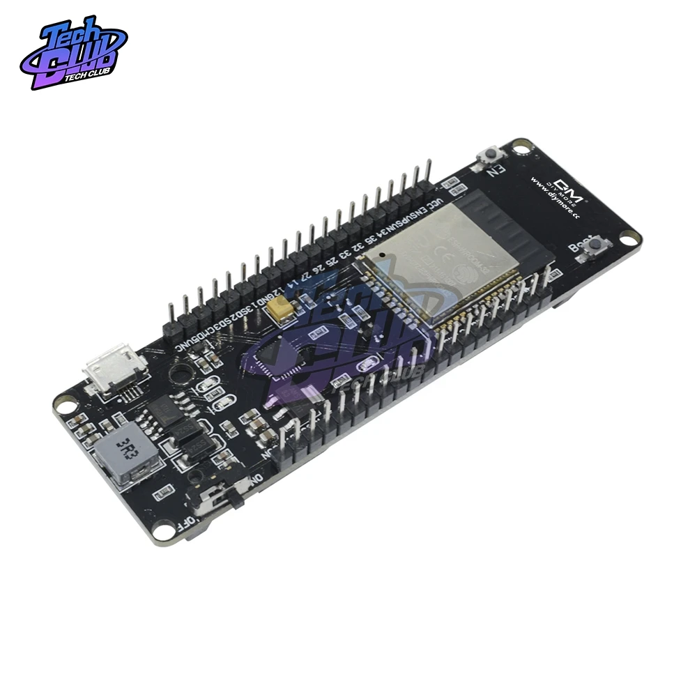 ESP8266 ESP32 ESP-32S WiFi, Bluetooth, беспроводной макетная плата с 18650 литиевая Защита аккумулятора CP2102 CP2104 модуль для WeMos