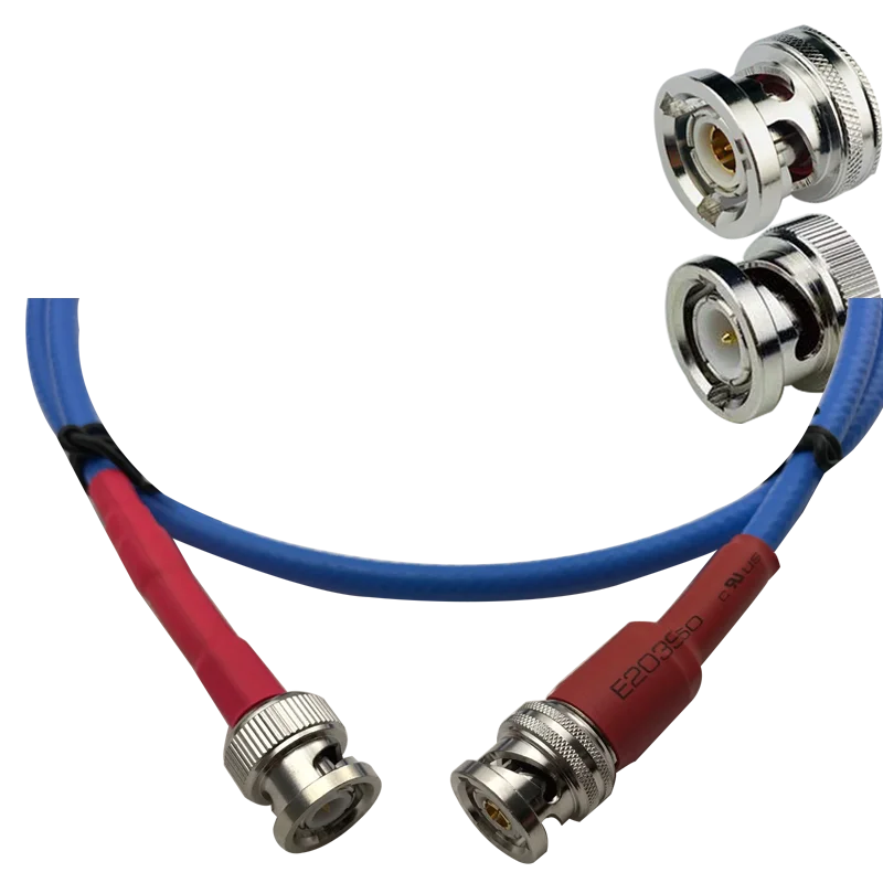 

Eb75-47 три коаксиальных разъема для трех карт для кабеля BNC trx142 полностью медный посеребренный 1553B bus TRB