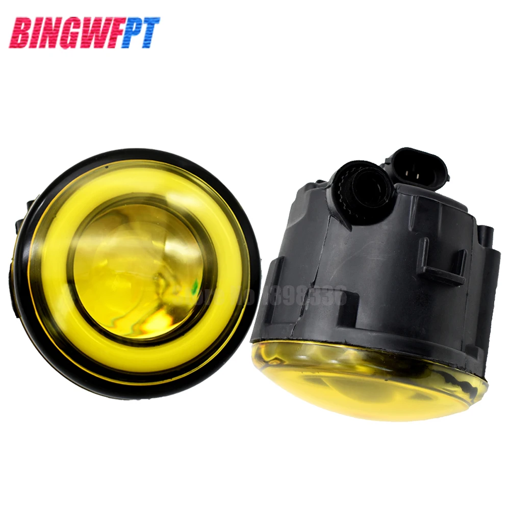 2 шт. противотуманные фары в сборе супер ярсветодиодный светильник + ангельские