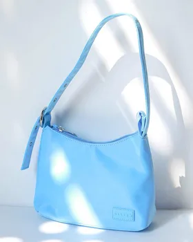 

Causal Stylish Nylon Small Subaxillary Bags Designer Women Crossbody Bag High Quality Luxury Retro Fresh Shoulder Bag Handbags