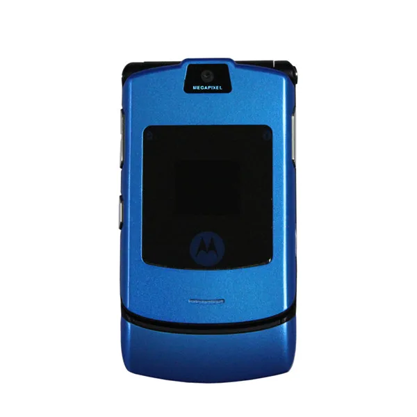 refurbished samsung phones V3i 100% Original Motorola Razr V3i Quad Band Flip GSM Bluetooth MP3 Unlocked Old Used Mobile Phone second hand iphone Refurbished Phones