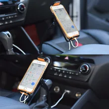 Автомобильный держатель с креплением на присоске колыбели Регулируемая гусиная крышка для iPhone iPad Mini samsung LFX-ING