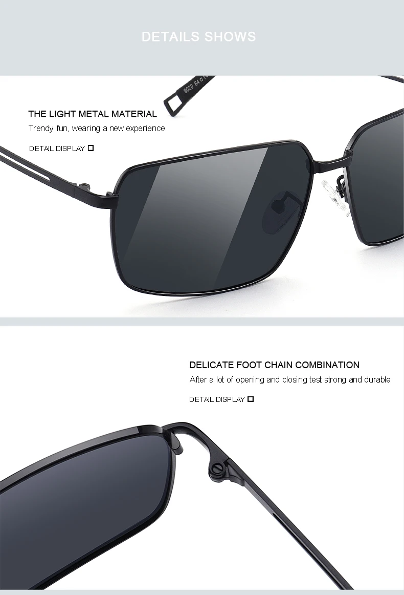 MERRYS дизайн мужские классические HD поляризованные солнцезащитные очки бренда класса «Люкс» солнцезащитные очки для вождения TR90 дужки UV400 защита S8420