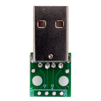 

1PC USB 2.0 Female Head Socket To DIP 2.54mm Pin 4P Adapter Board Module