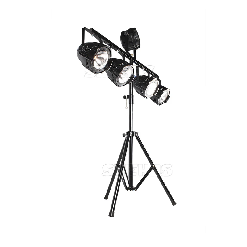 SHEHDS Free Shipping Stage Lighting Stand Durable and Portable Bracket With Carry 5 lights Stable Tripod