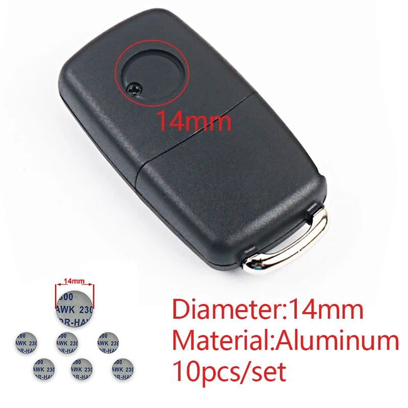 10pcs Car Key Sticker Badge Decal For Volkswagen VW CC T-ROC Golf 4 5 6 7 Sharan 7N Passat B5 B6 B7 Tiguan EOS R | Автомобили и