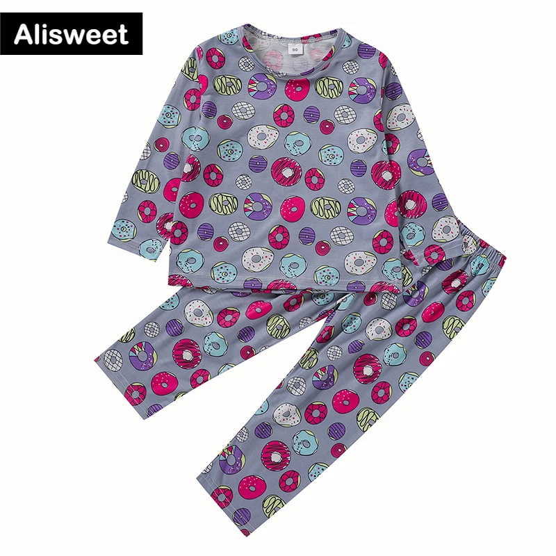 2020 зимние пижамы для девочек серый комплект одежды маленьких мальчиков одежда