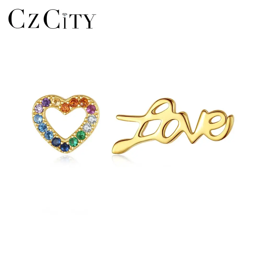 CZCITY Симпатичные тапочки с узором в виде серьги-гвоздики для женщин Радуга CZ