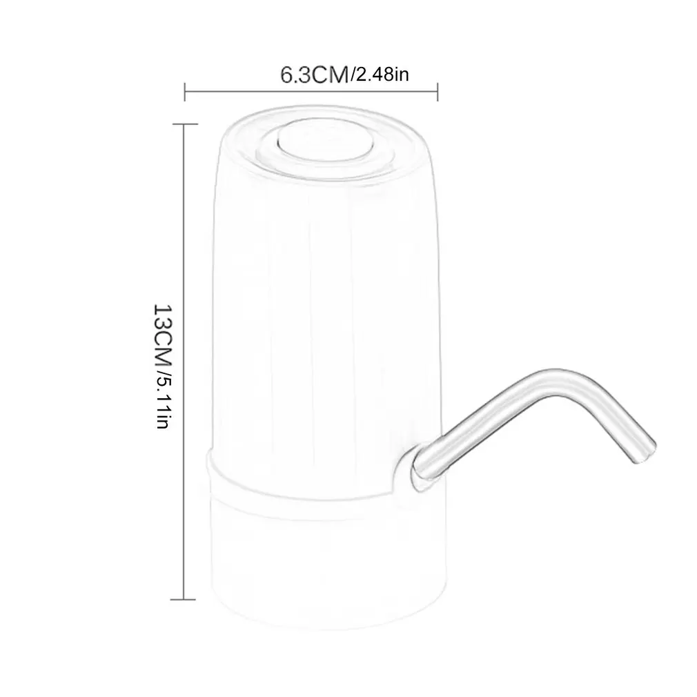 Samrt Water Bottle Pump Wireless Automatic Drinking Water Pump Portable Electric Water Dispenser Water Bottle Switch