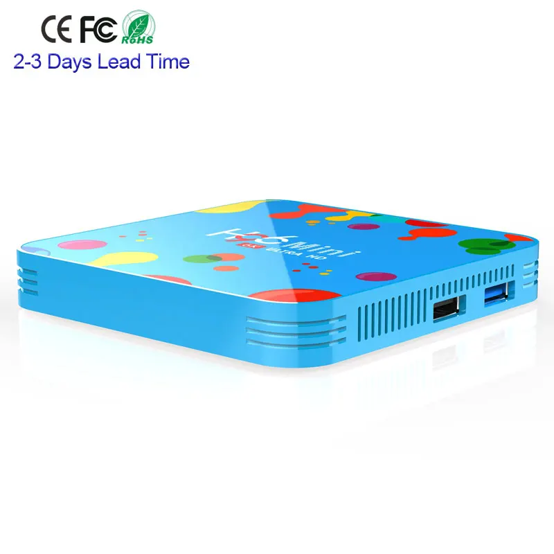 4 ГБ 128 ГБ H96 Мини Android 9,0 tv Box Allwinner H6 четырехъядерный 6K H.265 Wifi Bluetooth HD Youtube телеприставка 4GB32GB коробка