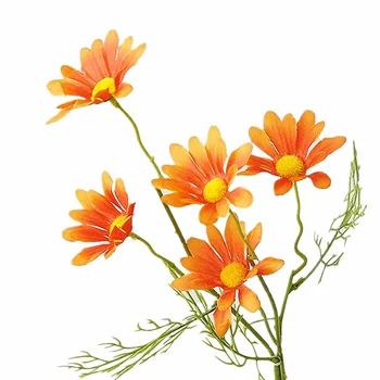 

10PCS Artificial Flowers Silk Daisy Artificial Daisy for Home Wedding Decoration Fresh home decorations BV789