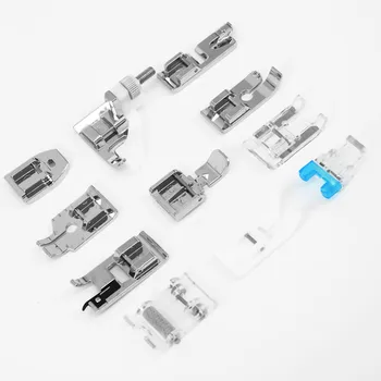 

11 Pcs Multi Function Domestic Sewing Machine Presser Foot Feet Accessories Set