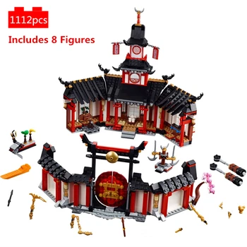 

Ninja Monastery Of Spinjtzu Ninjagoed Legacy Building Blocks Kit Bricks Movie Classic Model Kids Toys for Children gifts