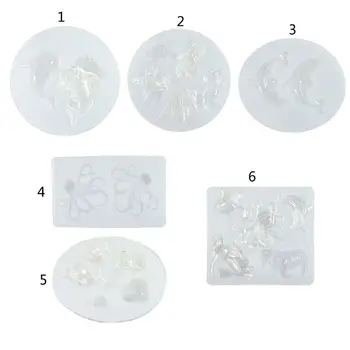 

Beach Theme Resin Casting Molds Marine Animals Starfish Dolphin Pendant Epoxy Resin Silicone Mold Jewelry Making ToolsBeach Them