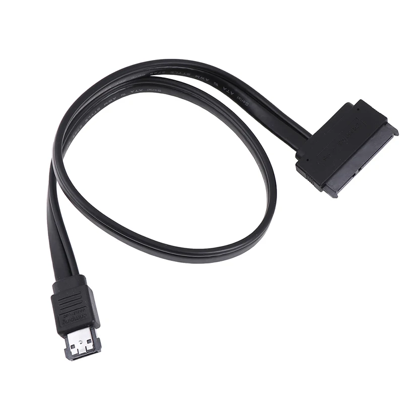 Мощность esata usb 2,0 5v 12v combo до 2,5 ''3,5'' 22pin sata-адаптер для жестких дисков кабель