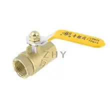 1/" PT Женская резьба F/F рычаг сцепления полная трубка латунный шаровой клапан