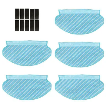 

15pcs/set Sweeping Robots Mop Cloths Magical Stickers for Ecovacs Deebot OZMO950 920 Sweeping Robots Vacuum Cleaner Accessories