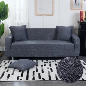

Solid Color Modern Elastic Sofa Cover for Living Room Sectional Corner Sofa Slipcover Couch Cover Chair Protector 1/2/3/4 Seater