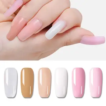 

Glitter Diamond Polygel Kits Nail Extension Soak Off Base UV Nail For Nails Coat Design Salon Top Gel Polish Set H4Q6