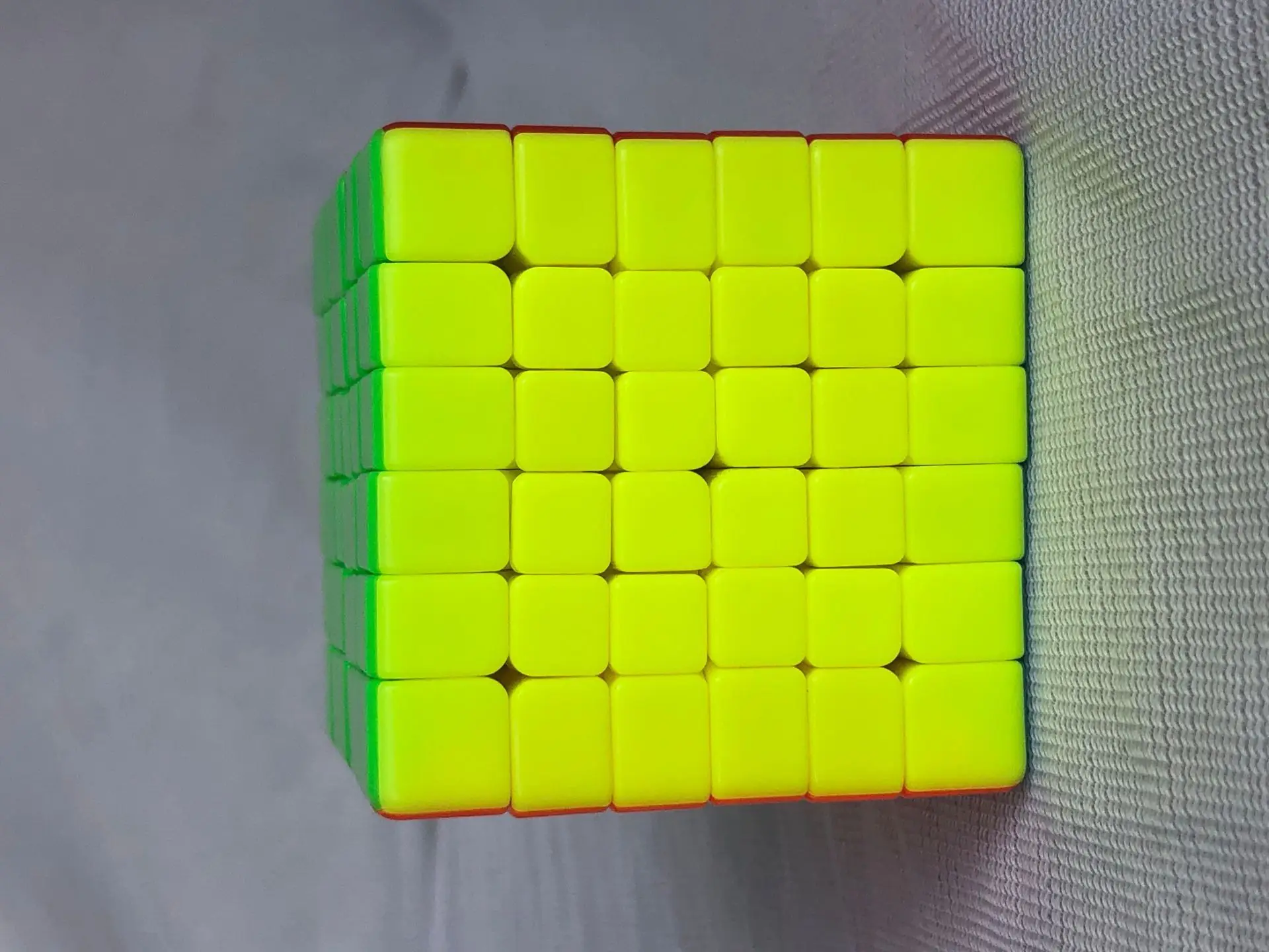 1 шт. FangShi Lin 6x6 магический куб 5,5 см маленький Stickerless скоростной куб ультра-Гладкий Профессиональный Cubo Magico Stickerless