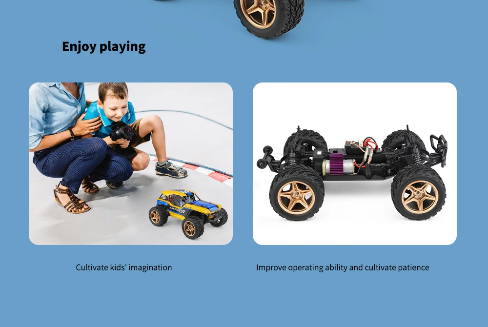 1/12 WLtoys Радиоуправляемый автомобиль пустыня Баха модели автомобилей 4WD 2,4G Высокая скорость 45 км/ч гусеничный Автомобиль матовый мотор радиоуправляемые автомобили уличная игрушка
