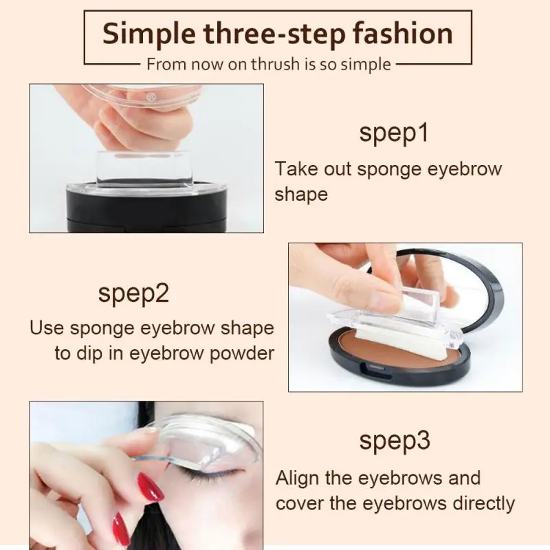 2020 New Sealed Eyebrow Powder Natural Durable Waterproof Eyebrow Cream Stamp Eyebrow Enhancers Eyes Beauty Cosmetics TSLM1 2020 New Sealed Eyebrow Powder Natural Durable Waterproof Eyebrow Cream Stamp Eyebrow Enhancers Eyes Beauty Cosmetics TSLM1