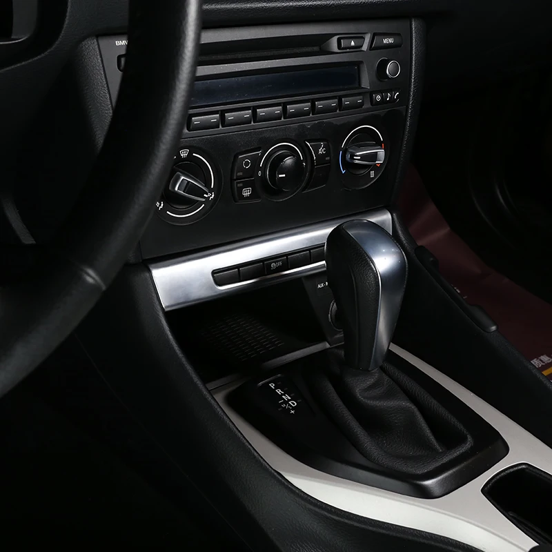 Карбоновое волокно помощь при вождении центральный переключатель рамка отделка для BMW E84 2013 автомобильные аксессуары