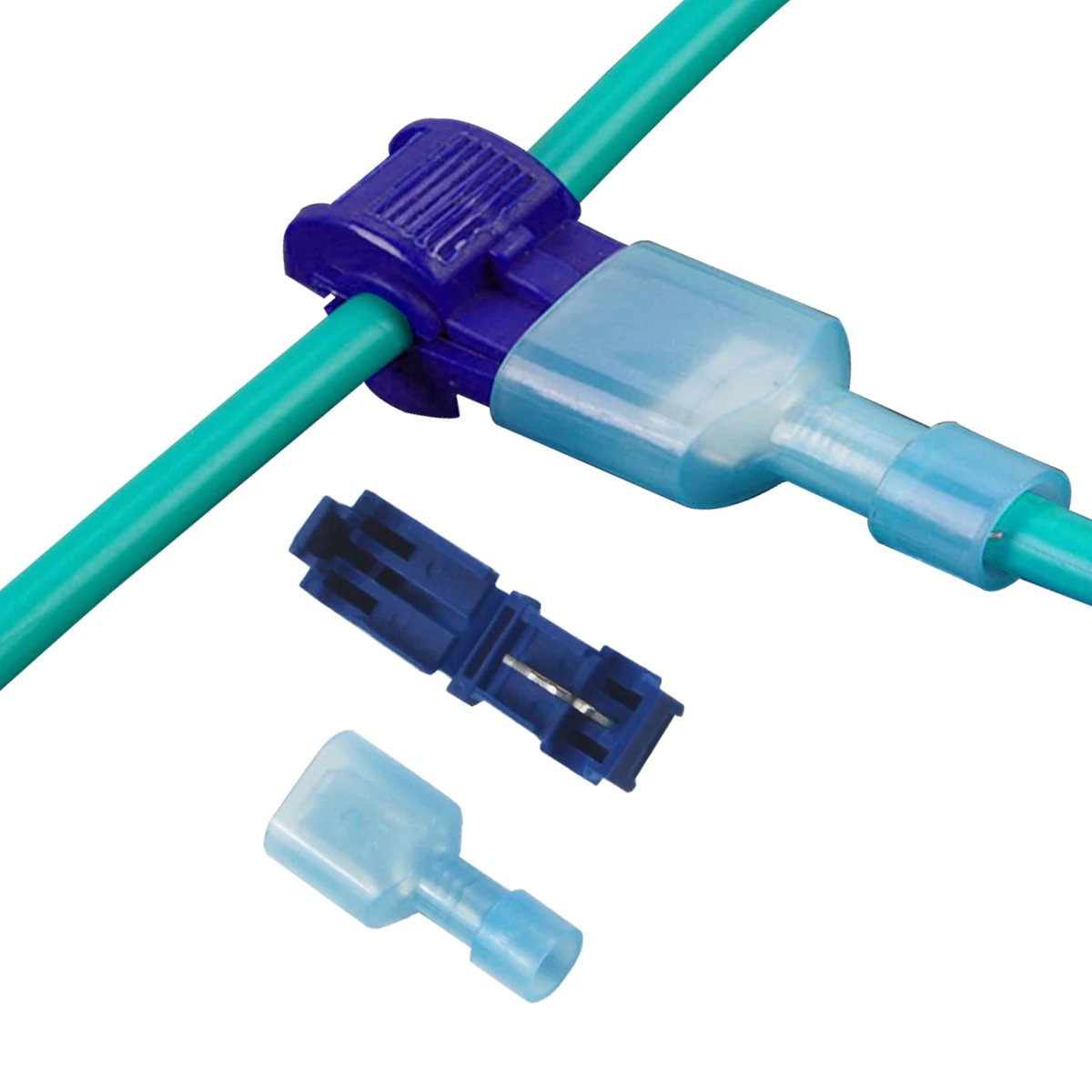 20 шт. (10 пар) Т образный электрический провод разъемы быстрого сращивания