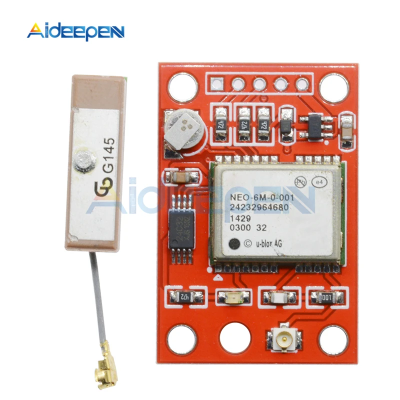 DC 3,3 V-5 V GY-NEO6MV2 NEO6MV2 NEO-6M gps модуль Плата полетного контроллера APM2 APM2.5 RS232 ttl Интерфейс со встроенной антенной для Arduino