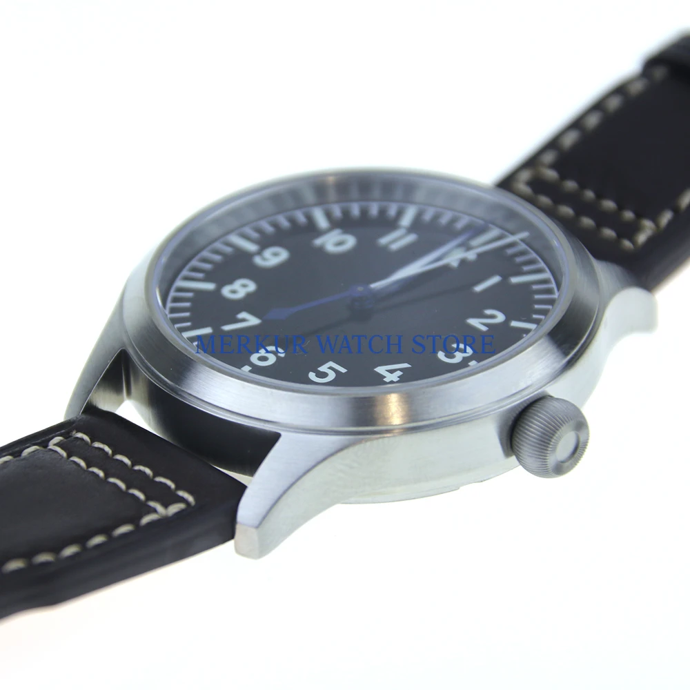 

Sapphire Glass German Style Fieger Type A Automatic Pilot Watch NH35 Enamel Dial B-UHR Heated BGW9 Luminous