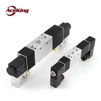 

Трехпозиционный пятиходовой электромагнитный клапан 4V130C/4V130P/4v130e-a/B06 DC24V AC220V DC12V Средний уплотнительный