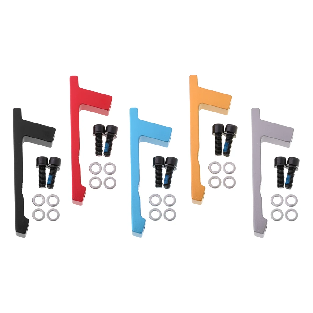 Bike Bicycle Disc Brake Adaptor Brakes Mount Bracket Parts Front Rear Rotor 160mm to 180mm Disc Adapter