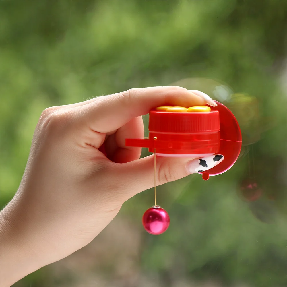 Handheld Hummingbird Feeders Mini Hand Feeder with Suction Cup Window Bird Feeders with Perch Cleaning Brush Outdoors Garden bird feeder