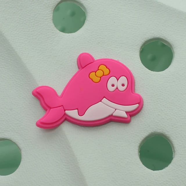 Single Sale 1pcs Animals 22 Types Shoe Charms Accessories Decorations Sad Frog PVC Croc jibz Buckle for Kids Party Xmas Gifts A22-20