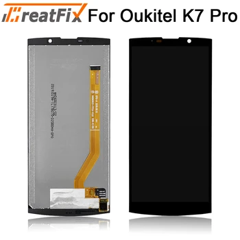 

Original Tested For Oukitel K7 Pro LCD Display And Touch Screen Digitizer Assembly For K7 Pro Screen lcd With Tools + Adhesive
