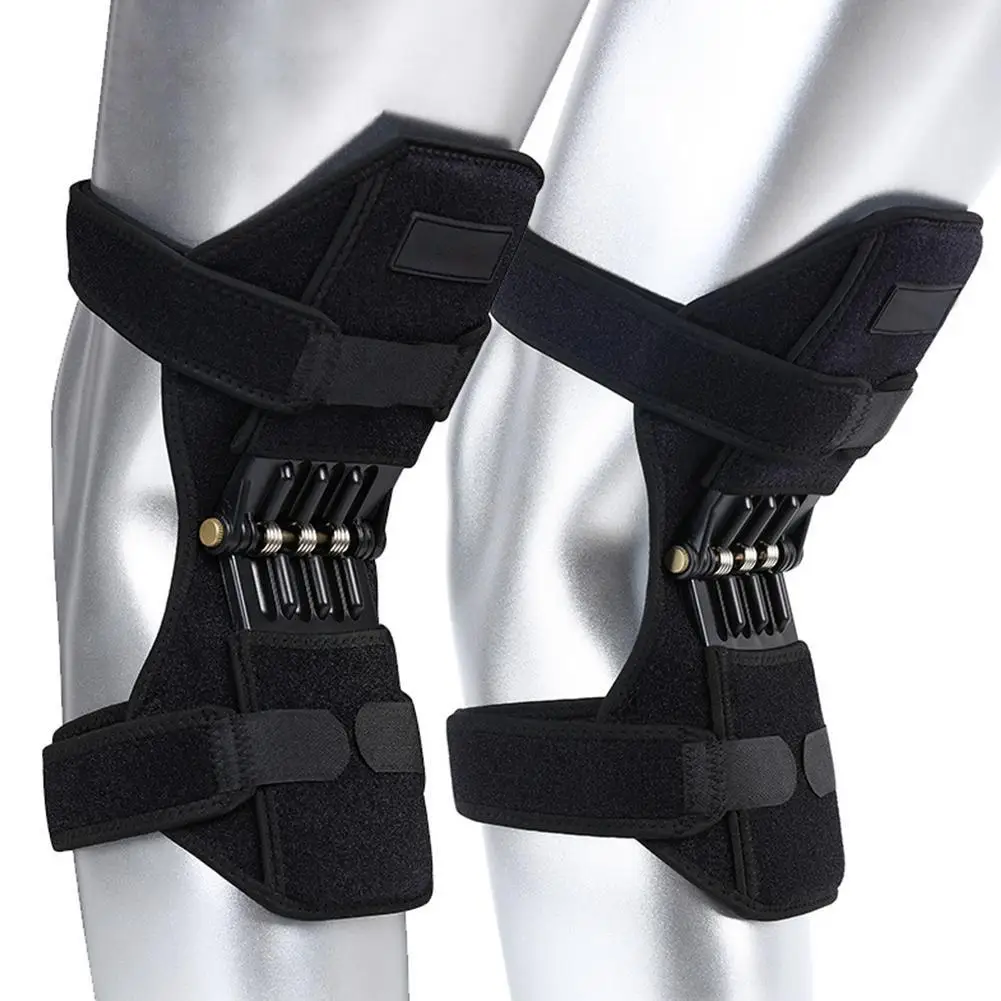 Магическая поддержка колена Tibial Booster коленный сустав защита Booster снижение нагрузки на кости и суставы поддержка s Walk hiking регулируемое колено защита - Цвет: 2 PCS