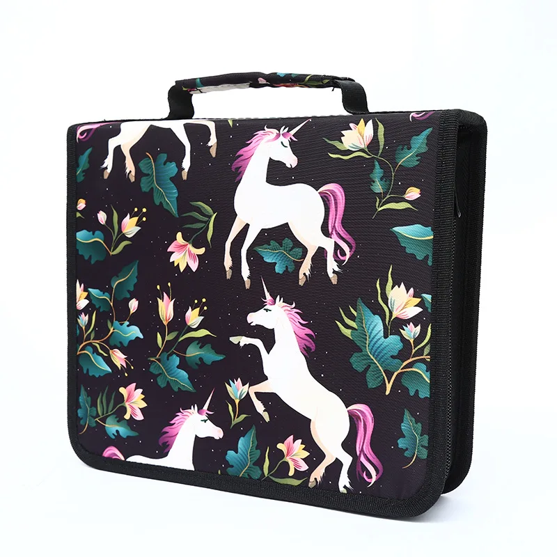 120 슬롯 연필 케이스 여아용 학교 페널티 연필 케이스, 소년 펜 상자, 대용량 문구 가방, 큰 페널티 파우치 키트 용품