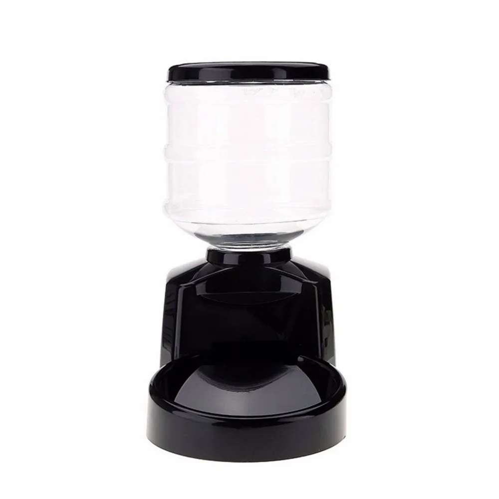 

Hot New 5.5L Programmed Automatic Pet Feeder Voice Message Recording and LCD Display Screen Large Smart Dogs Cats Food Bowl Di