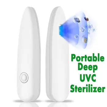 

Portable Ultraviolet Germicidal Lamp Rechargeable Disinfection Light For Mask Tableware Sterilization