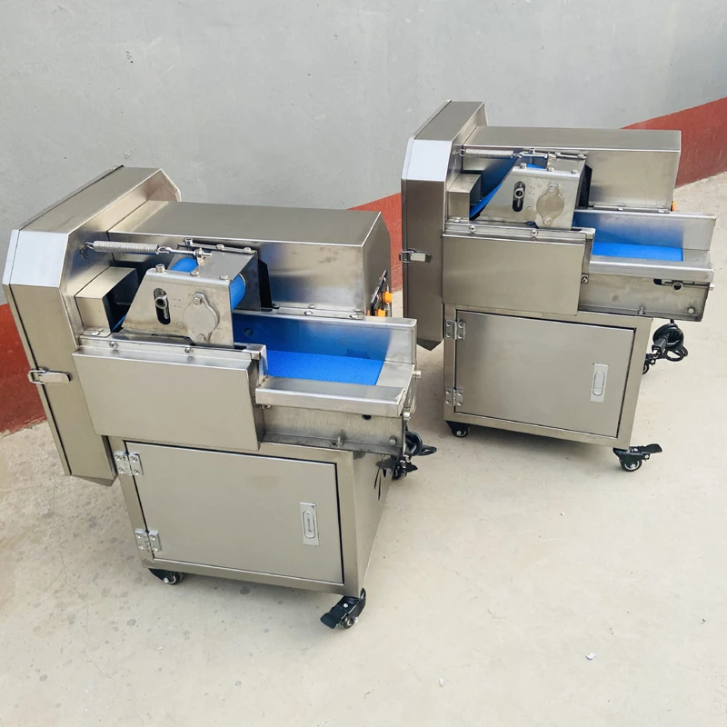 

Commercial kitchen stainless steel onion chopper leaf vegetable chopper potato cucumber slicer dicing machine