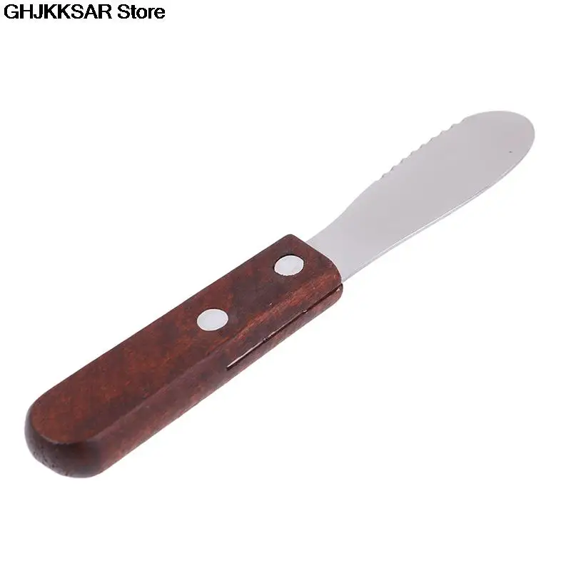 1pc Stainless Steel Cutlery Spatula Butter Knife Scraper Spreader Breakfast Tool Kitchen Accessory