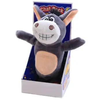 

High quality Cartoon Plush Donkey Horse Cow Doll Sound Musical Songs Recording Walking