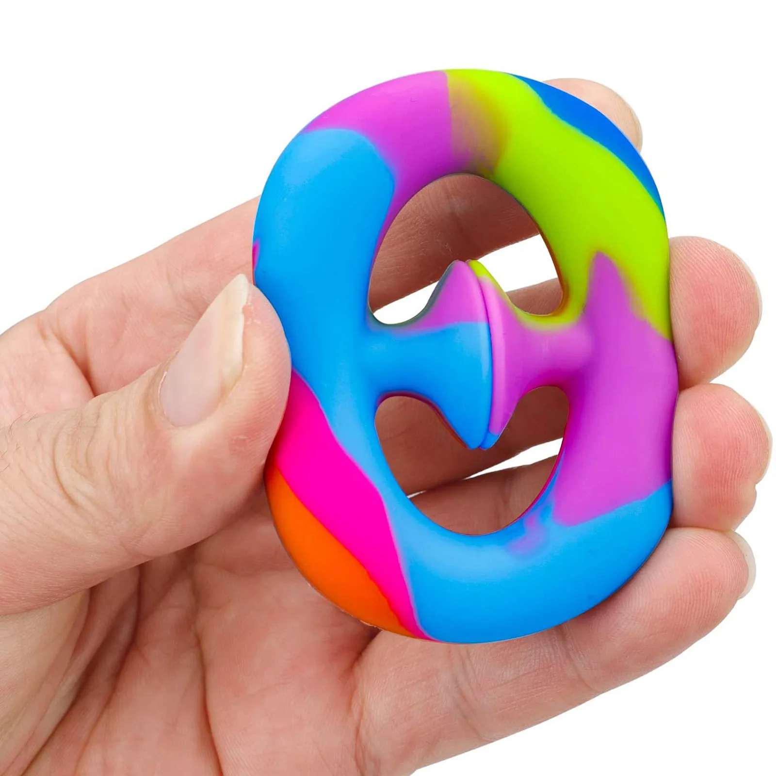 Juguete sensorial para aliviar el estrés y la ansiedad, juguete sensorial sencillo de silicona para aliviar la ansiedad
