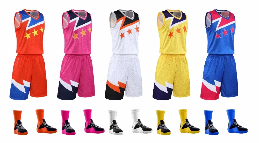 dos homens, uniformes de jogos de basquete